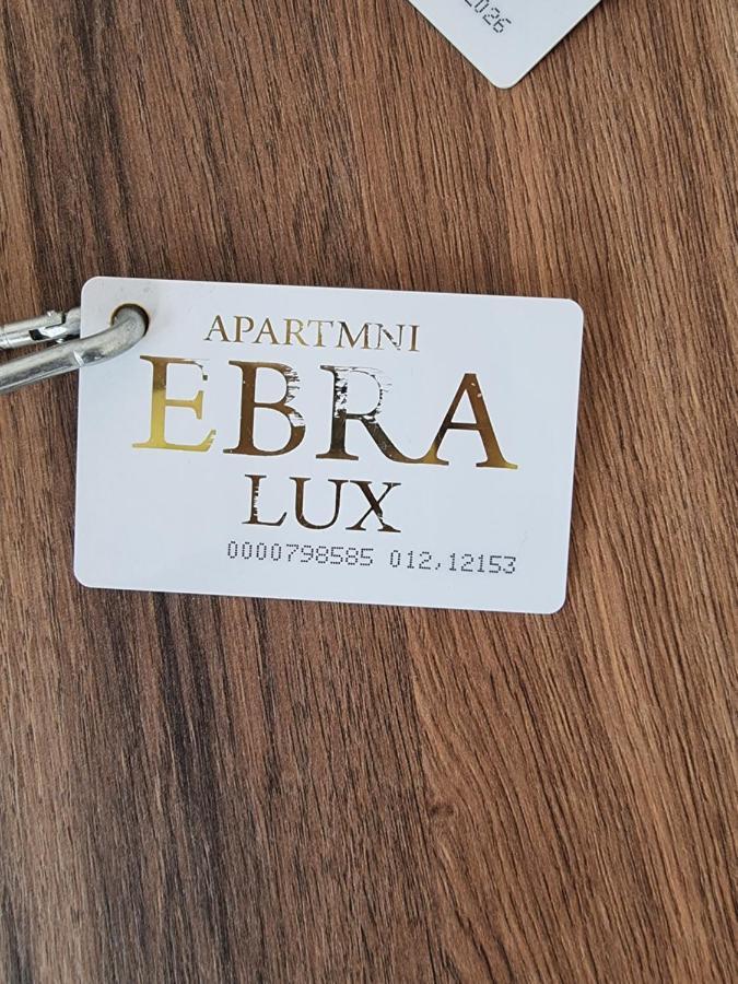 Ebra Lux Apartmani Dobra Voda Zewnętrze zdjęcie